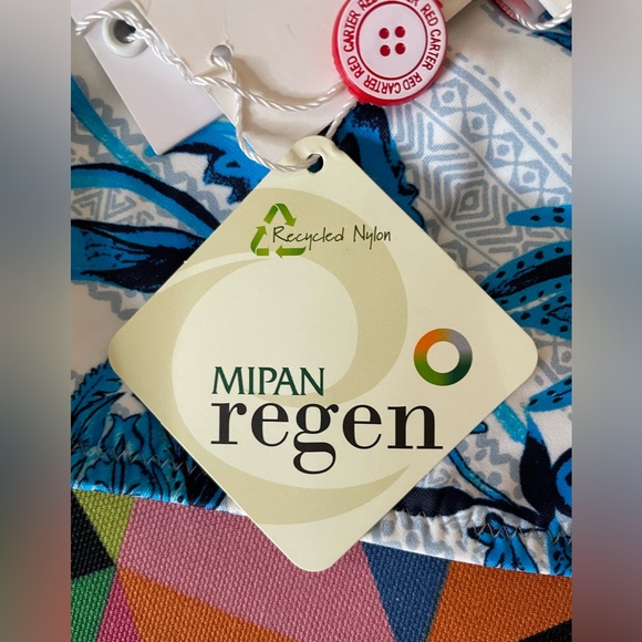 Blue Floral Bikini Bottoms - Picture 3 of 4